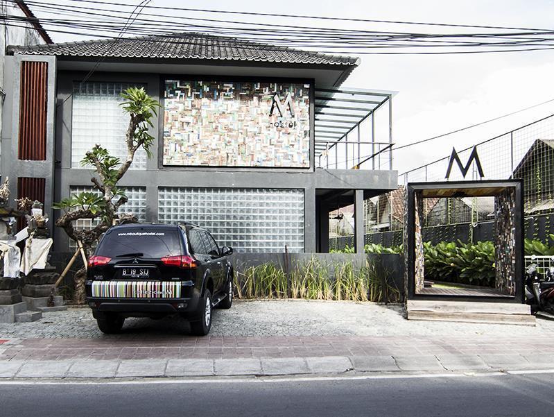 M Boutique Hostel Seminyak Exterior foto